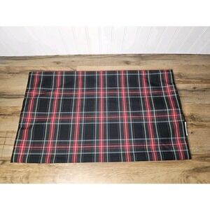Vine Street Collective Tartan Plaid Lumbar Pillow Cover Holiday Preppy Luxury